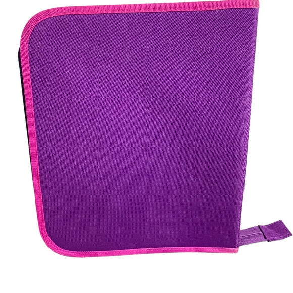 Hannah Montana Miley Cyrus Padded Zipper 3 D-Ring Binder Disney Channel Girly - Picture 6 of 14